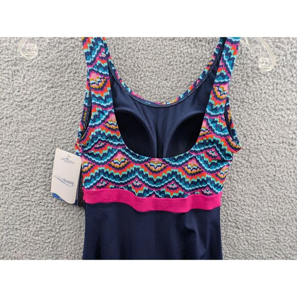 NWT Dolfin Aquashape Women's Moderate Scoop Back Swimsuit sz 6 - Picture 6 of 12